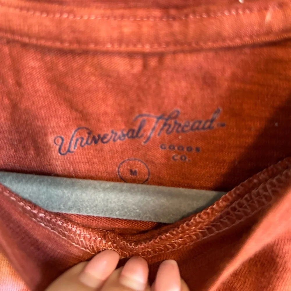 Universal Thread Tie-Dye Muscle Tee - Pink and Brown - Picture 4 of 5